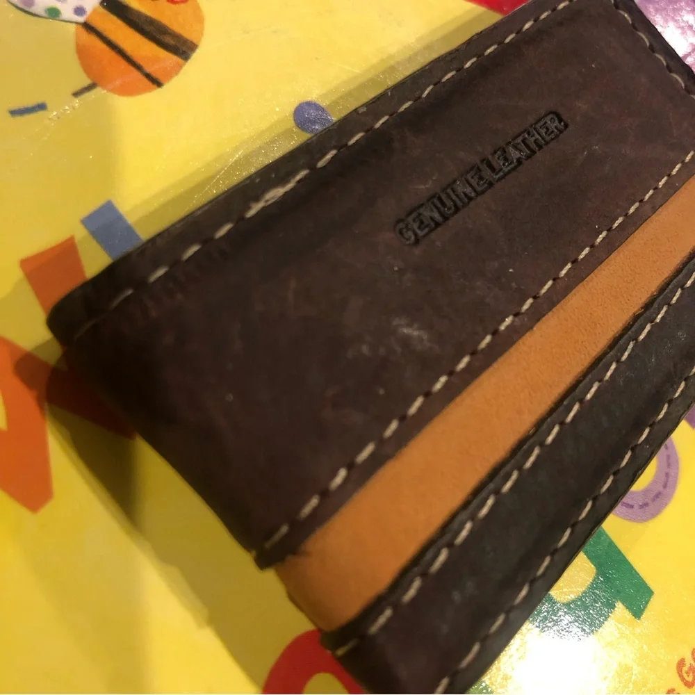 Timberland Leather Magnetic Money Clip